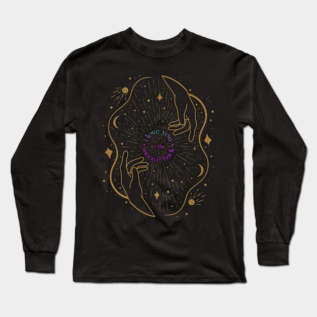 Space Valentines Long Sleeve T-Shirt by Genesis